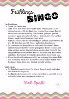 Vorschau - Spiele - Frühlings Bingo - Seite 1