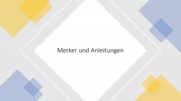Vorschau - Merkblätter - Spannende Geschichte schreiben - Checkliste - Seite 1