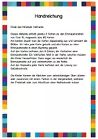 Vorschau - Fördermaterial/Inklusion - Lernkarten Einmaleins Vielfache - Seite 1