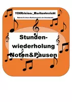 Vorschau - Test - Quiz Noten und Pausenwerte - Deckblatt