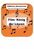 Vorschau - Arbeitsblätter - Beobachtungsaufgaben zum Film König der Löwen - Deckblatt