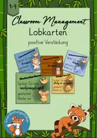 Vorschau - Spiele - Lobkarten Lobkärtchen Tiere Belohnungskarten - Deckblatt