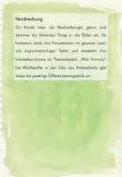 Vorschau - Arbeitsblätter - Wild Animals - Read and Draw - Arbeitsblätter - Seite 1