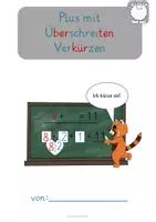 Vorschau - Arbeitsblätter - Zehnerübergang Zehnerstopp ZR 20 verliebte Zahlen - Seite 1