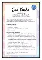 Vorschau - Spiele - Die Kirche - Klettmappen - Gegenstände in der Kirche - Seite 1