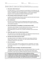 Vorschau - Arbeitsblätter - AB mit Fragen zum Thema "Native American" + Lösungsblatt + Infografik - Seite 2