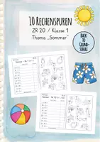 Vorschau - Arbeitsblätter - Rechenspuren - Thema Sommer - ZR 20 (Kl. 1) - Deckblatt