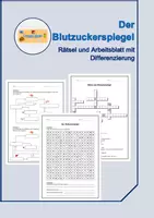 Vorschau - Arbeitsblätter - Der Blutzuckerspiegel - Deckblatt