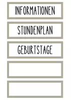 Vorschau - Poster - Klassendienstschilder - Seite 3