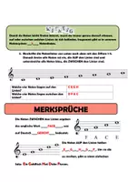 Vorschau - Arbeitsblätter - Notennamen lernen leicht gemacht: Spiele, Theorie, Übungen - Seite 2