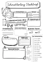 Vorschau - Arbeitsblätter - 70 Tiere Steckbriefe Komplettpaket - Grundschule - Materialpaket - Seite 3
