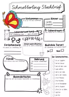 Vorschau - Arbeitsblätter - 70 Tiere Steckbriefe Komplettpaket - Grundschule - Materialpaket - Seite 2