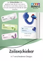 Vorschau - Fördermaterial/Inklusion - Lesehilfe 2_Zeilenschieber - Deckblatt