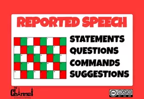 Vista previa - Juegos / Gamificación - REPORTED SPEECH – Board Game with 40 Mixed Sentences - página 1