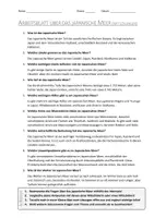 Vorschau - Arbeitsblätter - AB mit Fragen zum Thema "Japanisches Meer" + Lösungsblatt - Seite 1