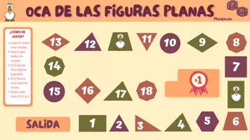 Vista previa - Juegos / Gamificación - JUEGO DE LA OCA DE LAS FIGURAS PLANAS - página 2