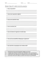 Vorschau - Arbeitsblätter - AB mit Fragen zum Thema "Jugoslawien" + Lösungsblatt + Infografik - Deckblatt