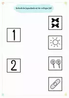 Vorschau - Arbeitsblätter - Zahleneinführung Zahl 2 | Arbeitsblätter Zahlenraum 2| Klasse 1 Grundschule | Schreiben, Nachspuren & Übungen - Seite 2