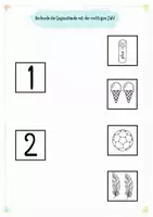 Vorschau - Arbeitsblätter - Zahleneinführung Zahl 2 | Arbeitsblätter Zahlenraum 2| Klasse 1 Grundschule | Schreiben, Nachspuren & Übungen - Seite 3