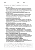 Vorschau - Arbeitsblätter - AB mit Fragen zum Thema "Frida Kahlo" + Lösungsblatt + Mindmap + Infografik - Seite 2