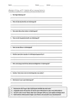 Vorschau - Arbeitsblätter - AB mit Fragen zum Thema "Kaliningrad" + Lösungsblatt - Deckblatt