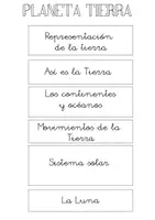 Vista previa - Refuerzo / NEE / Materiales de apoyo - Planeta tierra y sistema solar - página 3