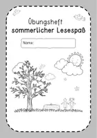 Vorschau - Arbeitsblätter - Sommerliches Leseheft (3. und 4.Klassen) - Seite 1