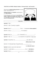 Vorschau - Arbeitsblätter - Dialogues pour débutants -nom-date-activités - Seite 2