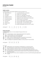 Vorschau - Arbeitsblätter - Johannes Kepler (Infotext und Übungen) - Seite 3
