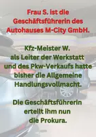 Vorschau - Stundenentwürfe - Die Prokura nach HGB und ihre Formen - Seite 3