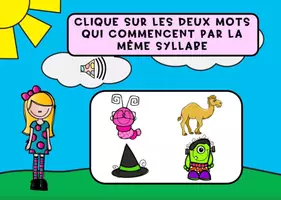 Aperçu - Apprentissages en autonomie - BOOM CARDS Syllabes d'attaque Son Initial - Page 3