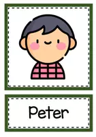 Vorschau - Bildkarten - Peter und der Wolf - Bildkarten - Seite 1