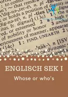 Vorschau - Arbeitsblätter - whose oder who's Erklärung Aufgaben Lösung - Deckblatt