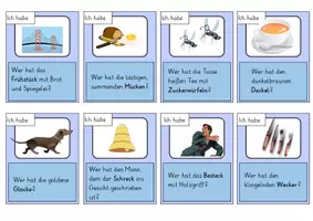 Vorschau - Spiele - Wörter mit ck Lesespiel: Ich habe...Wer hat...? - Seite 3