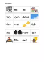 Vorschau - Spiele - Silbenpuzzle H/h - Seite 3
