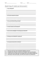 Vorschau - Arbeitsblätter - AB mit Fragen zum Thema "Keilschrift" + Lösungsblatt + Infografik - Deckblatt