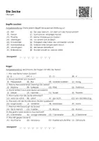Vorschau - Arbeitsblätter - Die Zecke (Infotext und Übungen) - Seite 1