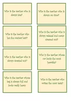 Vorschau - Spiele - Guess the teacher -Spiel zum Einüben von Relativsätzen - Seite 2