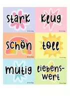 Vorschau - Bildkarten - Affirmations-Station Pastell / Klassenraum Deko - Seite 3