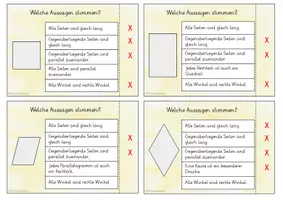 Vorschau - Spiele - Besondere Vierecke - Klammerkarten - Seite 1
