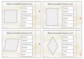 Vorschau - Spiele - Besondere Vierecke - Klammerkarten - Seite 3