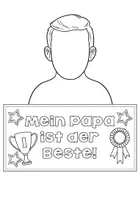 Vorschau - Arbeitsblätter - Vatertag Flipbook - Basteln und Schreiben - mit Opa - Version - Seite 3