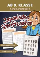 Vorschau - Arbeitsblätter - Japanische Kanji-Schriftzeichen – Einführung in fernöstliche Zeichenkunst - Deckblatt