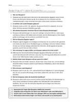 Vorschau - Arbeitsblätter - AB mit Fragen zum Thema "Kleopatra" + Lösungsblatt + Infografik - Seite 3