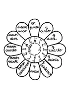 Vista previa - Hojas de trabajo - Matemáticas: conocemos las horas - página 1