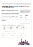 Vorschau - Arbeitsblätter - adverbs vs adjectives - Übungsblatt mit Lösung - Deckblatt