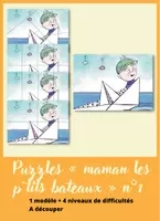 Aperçu - Apprentissages en autonomie - Puzzles « maman les p’tits bateaux » n°2 - été - maternelle - primaire - Page de couverture