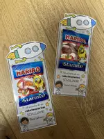Vorschau - Bildkarten - Schülergeschenk: Willkommensgruß Schulstart - Astronaut Rakete - Giveaway Vorlage - Seite 3