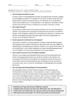 Vorschau - Arbeitsblätter - AB mit Fragen zum Thema "Knorpel" + Lösungsblatt - Seite 1