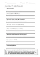 Vorschau - Arbeitsblätter - AB mit Fragen zum Thema "Kobolde" + Lösungsblatt - Deckblatt